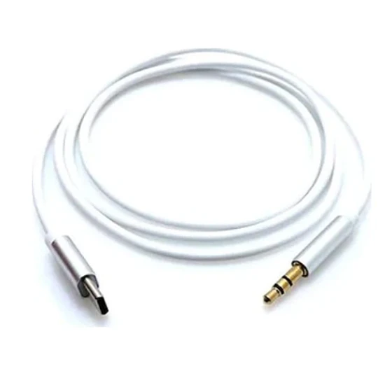 Cable Auxiliar Tipo C Jack Plug 3.5mm Macho Adaptador Audio (23795)