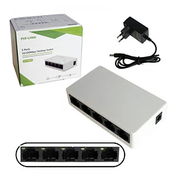 Cinco puertos Ethernet pix-link, miniconmutador de red, enrutador, LV-SW05, 10/100Mbps (21935)