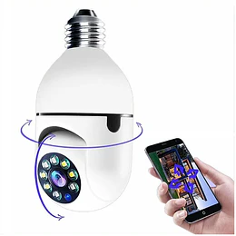 Camara Ip De Seguridad Ampolleta Motorizada 360° E27 Socket (23765)