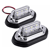 Luz Patente 6 Led Universal Autos Camionetas 12-24v x2pcs (23688)