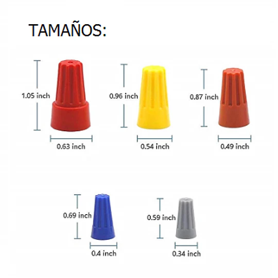 kit surtido de conectores de cable eléctrico, tapas de conexión, 158 Uds. (23480)