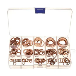 kit De 180 Juntas De Cobre Para Arandelas Planas (23482)