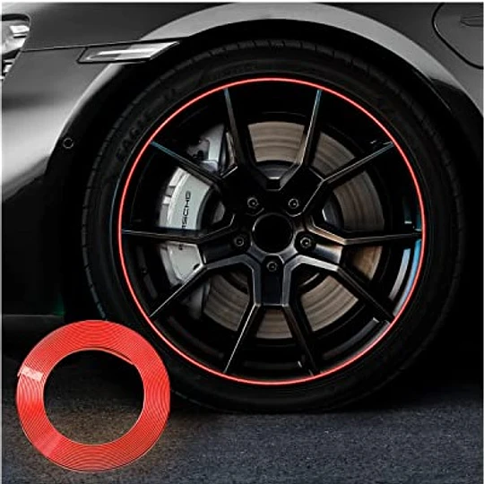 Moldura Decorativa Y Protectora Para Llanta de auto 8 Metros  (23851)