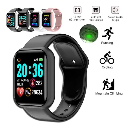 Reloj Inteligente  Smartwatch Y68/ D20 Resistente Al Agua 