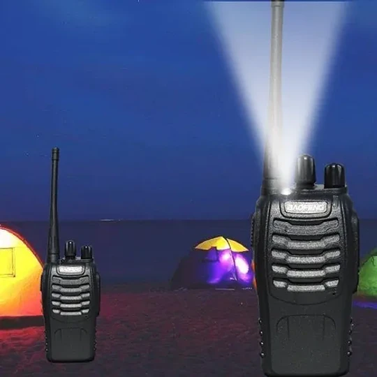 Set 2 Radio Transmisor Walkie Talkie Baofeng Bf-777s