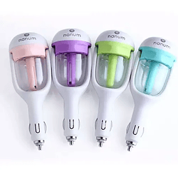 Humidificador Aromatizador Cargador De Auto Usb Aromaterapia