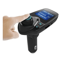 Transmisor Radio Fm Bluetooth Dual Usb Mp3 Cargador Auto