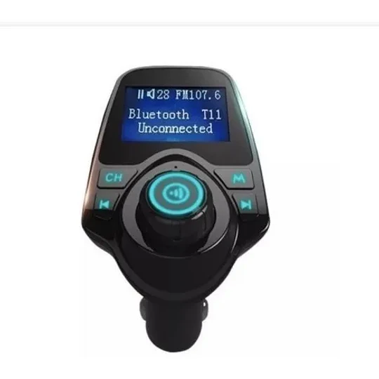 Transmisor Radio Fm Bluetooth Dual Usb Mp3 Cargador Auto