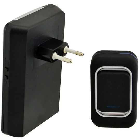 Timbre Inalámbrico + Enchufe 150m De Alcance