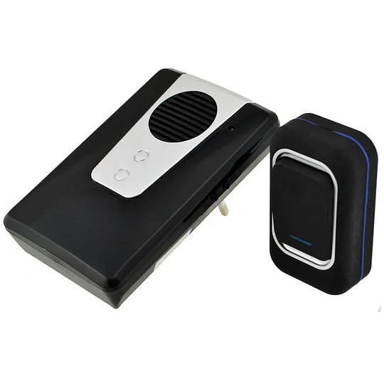 Timbre Inalámbrico + Enchufe 150m De Alcance