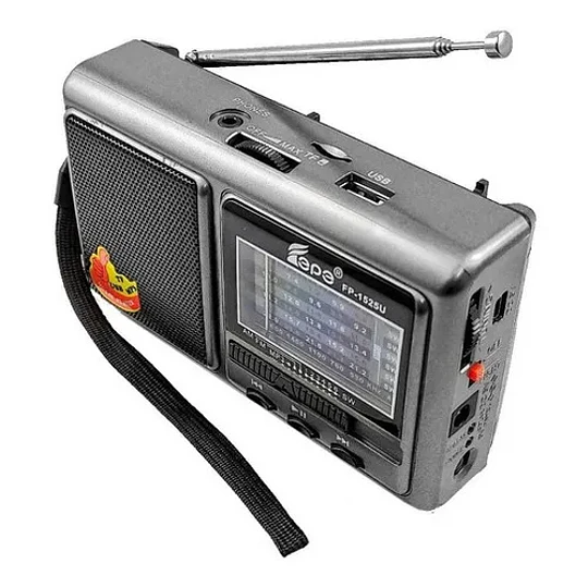 Radio Recargable Mp3 Usb 8 Bandas Epe