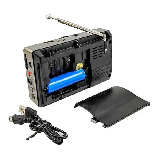 Radio Recargable Mp3 Usb 8 Bandas Epe
