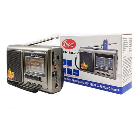 Radio Recargable Mp3 Usb 8 Bandas Epe