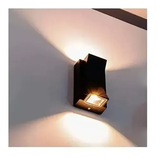 Aplique Led De Pared Exterior Dual Cob 15w/ Hb Led