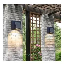 Aplique Led 7w Luz Cálida Muro Decoración Hogar