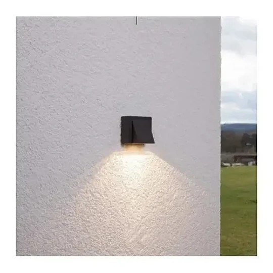 Aplique Led 7w Luz Cálida Muro Decoración Hogar