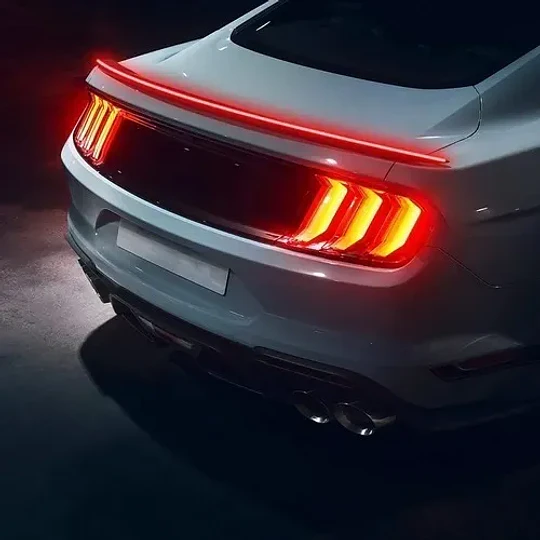 Aleron Lip Spoiler Maleta Maletero Universal Con Luz Led