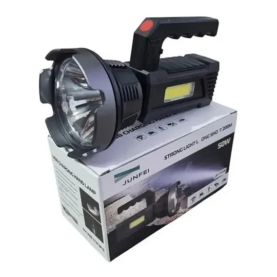 Linterna Led Largo Alcance Recargable Usb 500mts