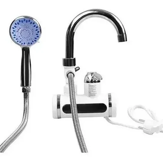 Ducha Calentador De Agua Calefont Cocina Grifo Calentador