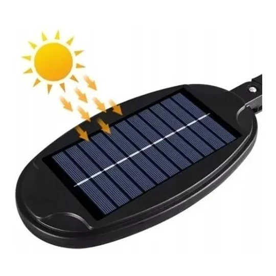 Foco Exterior Iluminación Solar Sensor Led + Control