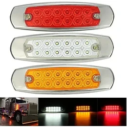 Luces Laterales De Camion 12/24v Señalizador