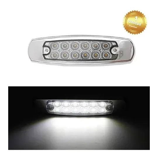 Luces Laterales De Camion 12/24v Señalizador