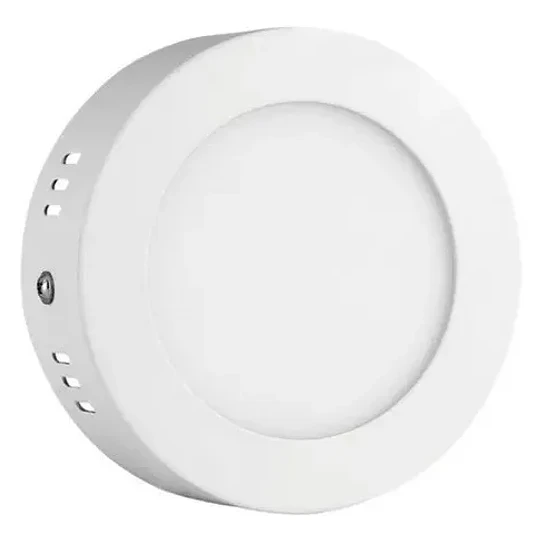 Panel Plafon Led Sobrepuesto Redondo 6w