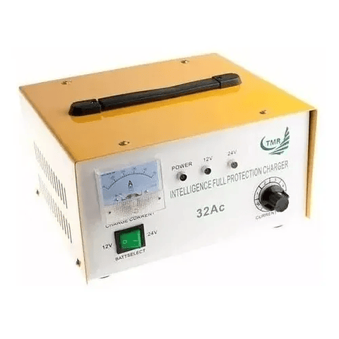 Cargador De Bateria De 32 Ac 12v-24v