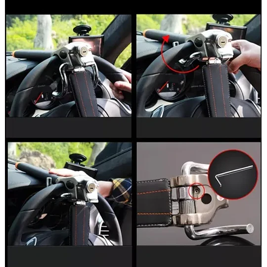 Traba Volante Candado Para Volante De Automóvil