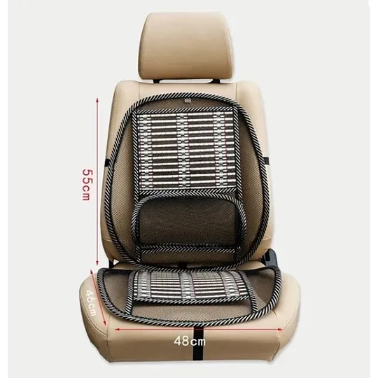 Respaldo Lumbar Para Silla Auto Y Oficina Soporte Ergonómico