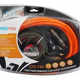 Kit Cables Para Amplificar Subwoofer 4ga Auto Gran Calidad