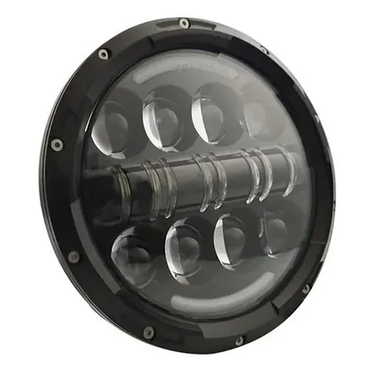 Faro De Auto Moto 7 Pulgadas Redondo Led Conduccion