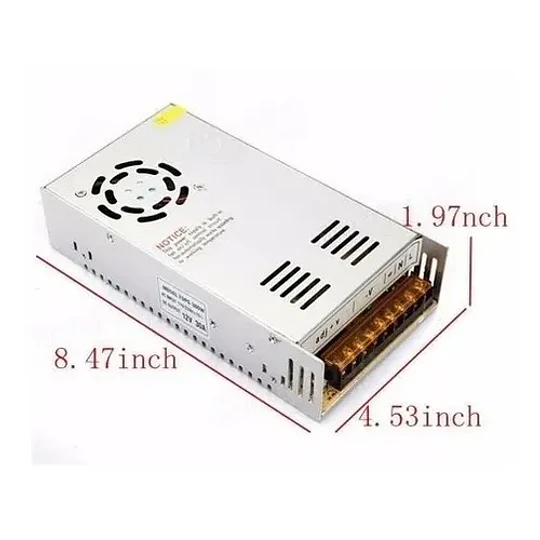 Fuente De Poder Switching 12v 30a Transformador 360w 20775