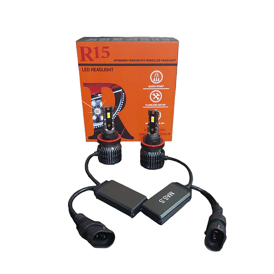 Luces Led Para Auto R15 / H11 Con Canbus (23942)