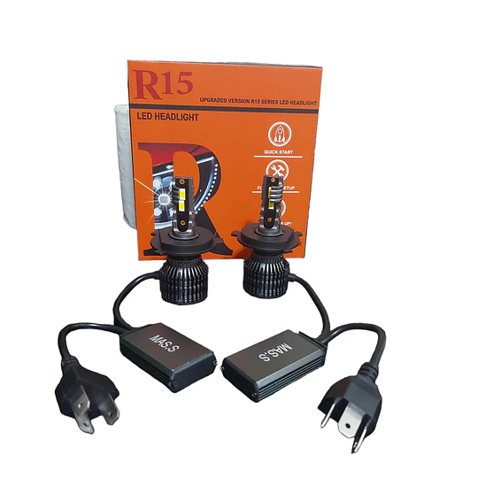 Luces Led Para Auto R15 / H4 Con Canbus (23940)