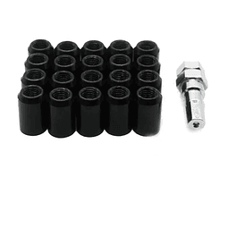 X16 Tuercas De Seguridad 12mm 1.5 Tuning Auto