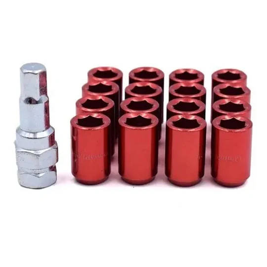 X16 Tuercas De Seguridad 12mm 1.5 Tuning Auto