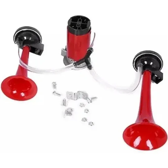 Bocina Electrica Doble 12v De Aire Para Camion