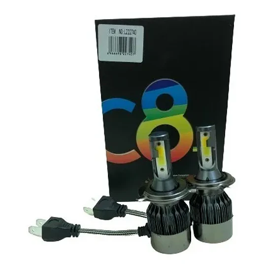 Kit Ampolleta Led H4 5500 Lm