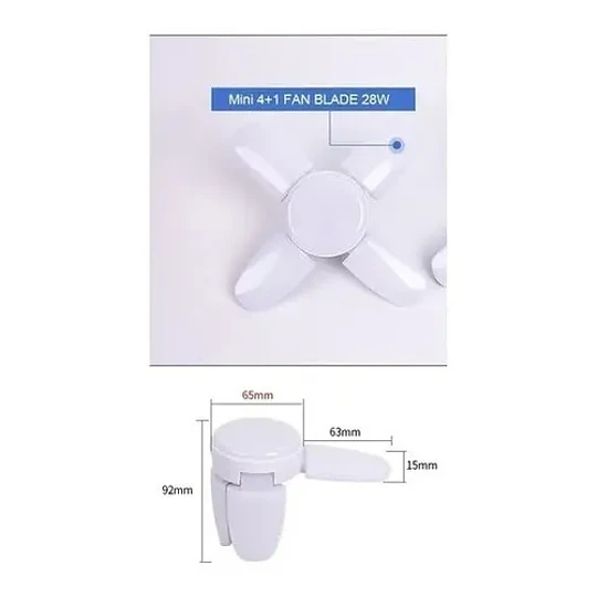 Ampolleta Led 28w Angulo Ajustable 4 Aspas