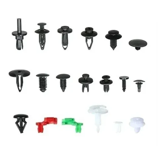 Kit 420 Clip Broche Retencion Plastico Auto Lata Tapabarro