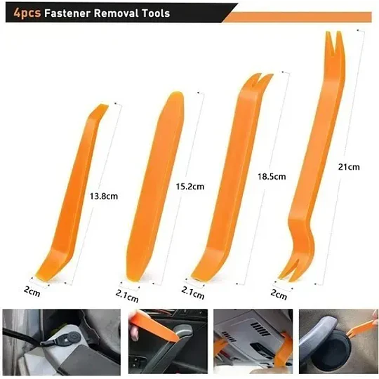 Kit 420 Clip Broche Retencion Plastico Auto Lata Tapabarro