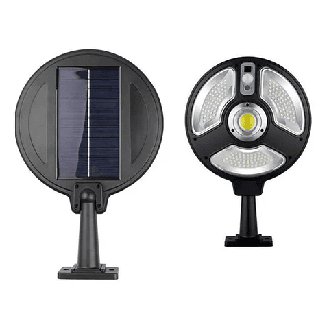 Foco Solar Recargable Con Sensor De Movimientos +control 30w