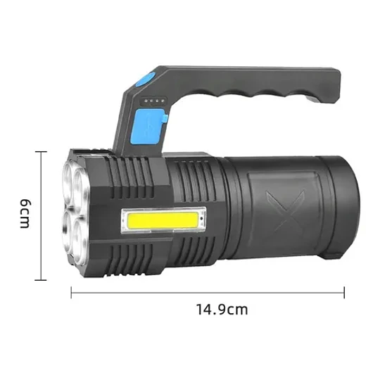 Linterna Portátil De Luz Lateral Multifuncion Luz Led 4n 1