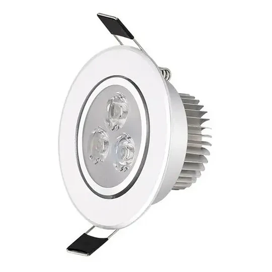 Foco Led Embutido Luminaria Led 3w Focos Embutidos Cod 10268