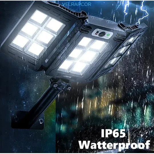 Focos Solar Led Exterior Tres Partes