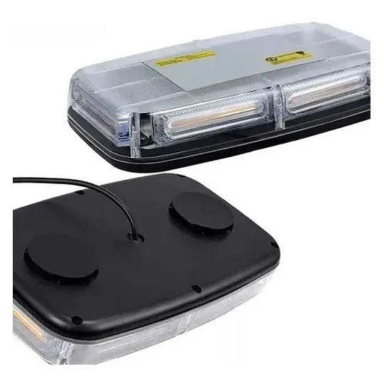 Baliza De Techo Auto Destellante 12-24v Estrobo Con Imán