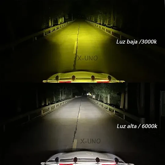 2 Focos Luces Lupa Auxiliares Bicolor Niebla Jeep 4x4