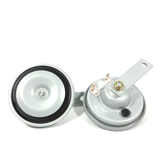 SET BOCINA  DISCO ALTA BAJA UNIVERSAL CARROS MOTO COMIONETAS  12 V