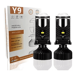 Ampolleta Led Optico H4 Y9 Auto Lúmenes 36w